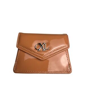 CXL by Christian Lacroix Tango Card Holder Patent Multi Loch Texture NWT